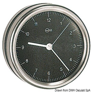 Horloge au quartz Barigo Orion cadran noir | EAN 8033137117046 Ref 28.082.70