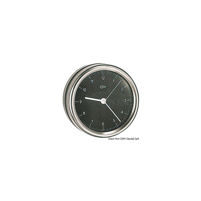 
Horloge au quartz Barigo Orion cadran noir  
