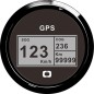 
Indicateur vitesse compas totalisat GPS noir/noir 
