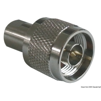 Glomex FME male / N male RA354 adaptor | EAN 8033137119224 Ref 29.990.26