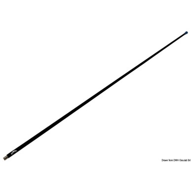 GLOMEX Glomeasy Line VHF fiberglass antenna black | EAN 8033137211089 Ref 29.990.04