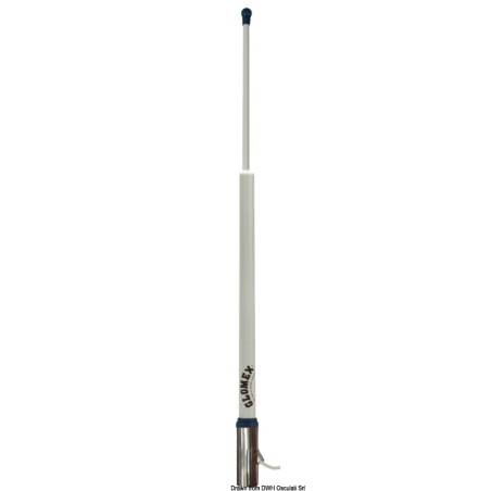 GLOMEX RA1225HP VHF antenna 2.4 m | EAN 8033137211126 Ref 29.995.60
