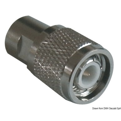 Glomex FME male / TNC male RA356 adaptor | EAN 8033137119231 Ref 29.990.28