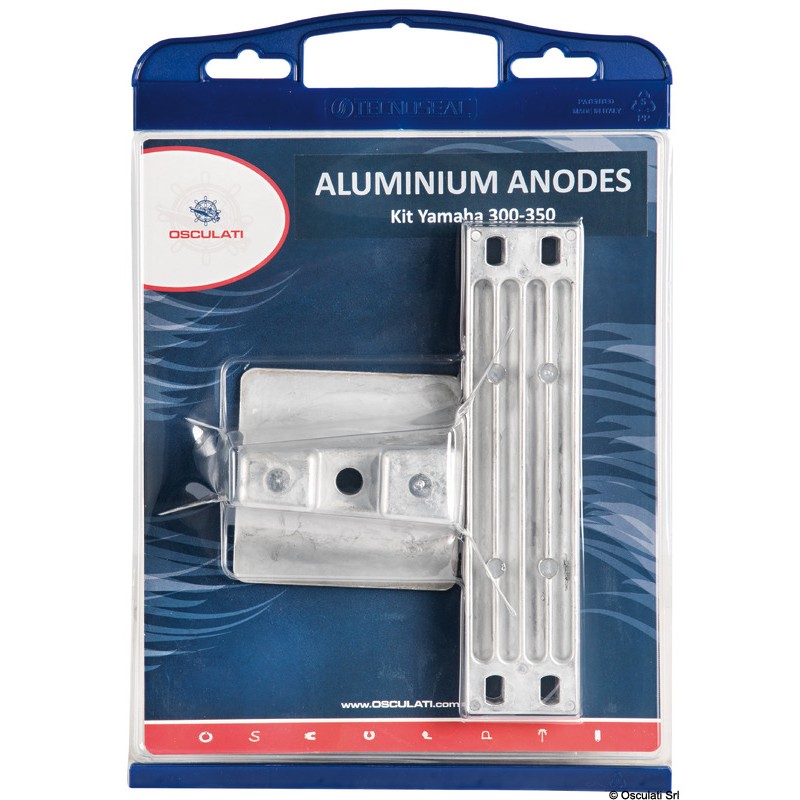 
Kit anode pour Yamaha 300/350/425 HP magnésium 
