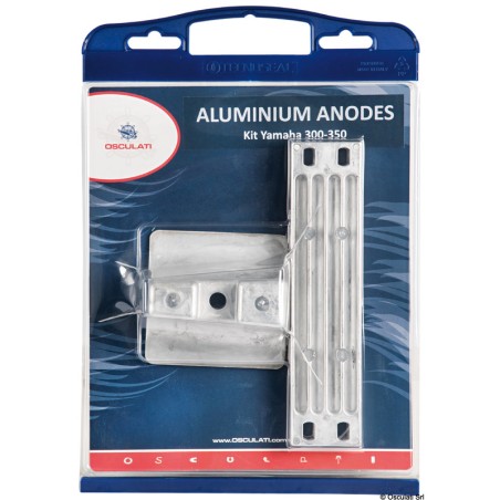 Kit anode Yamaha 300/350/425 HP zinc | EAN 8033137189630 Ref 43.355.13