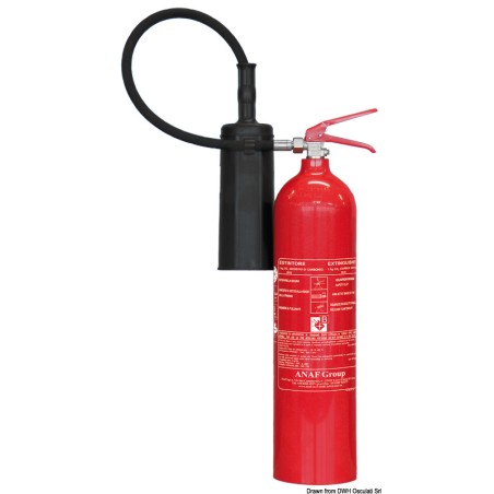 Extincteur CO2 Solas 5 kg MED | EAN 8033137119552 Ref 31.452.05