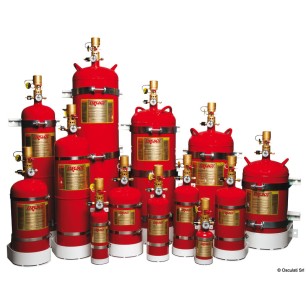 Extincteurs fixes FIREBOY agent nettoyant + activation manuelle/automatique Ref 31.610.18