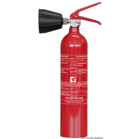 Extincteur CO2 Solas 2 kg MED | EAN 8033137119545 Ref 31.452.02