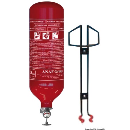 Extincteur pluie de poudre cylindrique 2 kg | EAN 8033137119613 Ref 31.515.22
