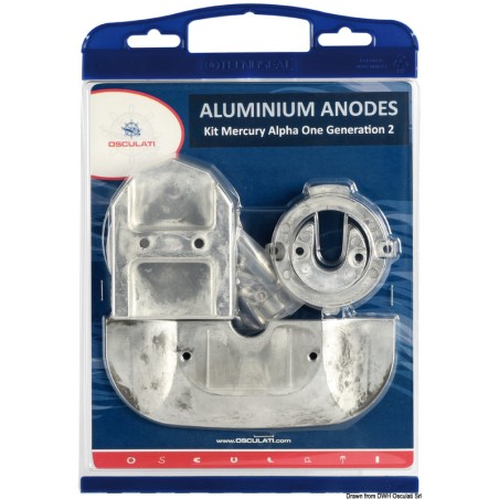 Kit anode Alpha I zinc | EAN 8033837068631 Ref 43.359.00