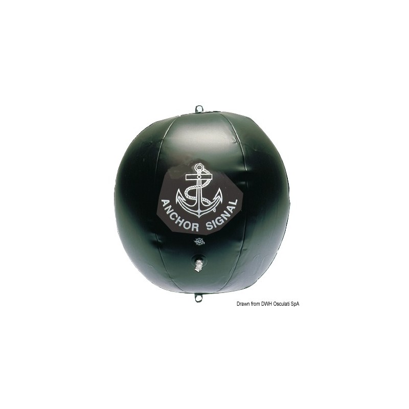 Ballon de mouillage noir gonflable
Ballon de mouillage noir gonflable