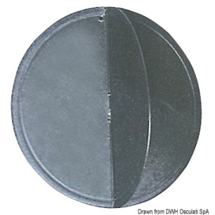 Ballon de mouillage polycarbonate noir | EAN 8033137009549 Ref 30.650.00