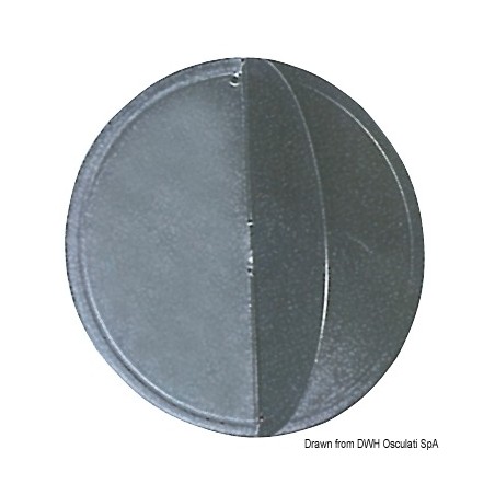 Ballon de mouillage polycarbonate noir | EAN 8033137009549 Ref 30.650.00