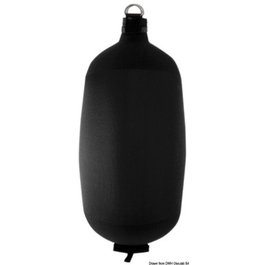 Pare-battage gonflable FENDERTEX C124 noir | EAN 8033137211379 Ref 33.301.05