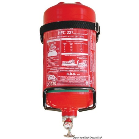 Système d'extinction Easy Fir + pressostat 3 kg | EAN 8033137119651 Ref 31.520.13