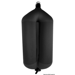 Pare-battage gonflable FENDERTEX T124 noir | EAN 8033137211461 Ref 33.303.05