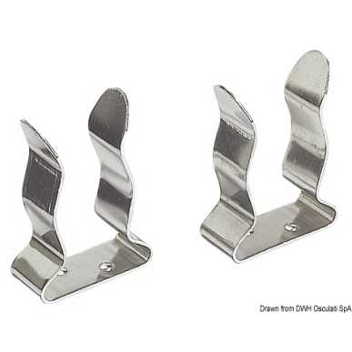 Clip inox 25/32 mm | EAN 8033137045752 Ref 34.356.00