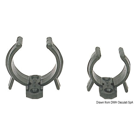 Clip nylon noir34/45 mm | EAN 8033137031519 Ref 34.355.44