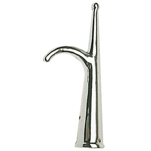 Gaffe laiton chromé 32 mm | EAN 8033137121067 Ref 34.171.20