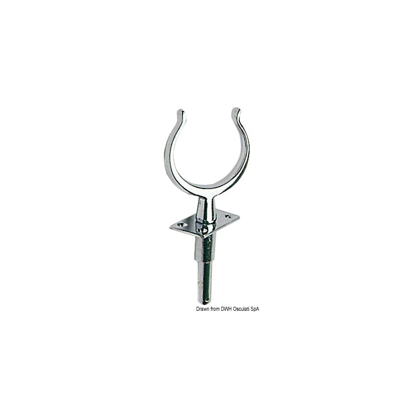 
Dame de nage en laiton chromé 14 mm 
