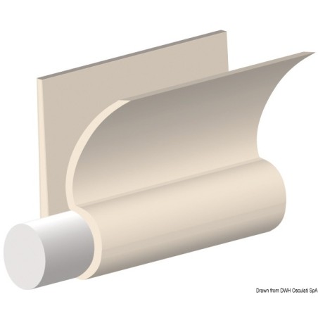 Filin PVC souple Ø 6,5 mm Rouleau 60 m | EAN 8033137141508 Ref 44.010.03