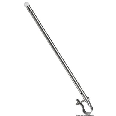 Mât de pavillon inox 400 mm | EAN 8033137004261 Ref 35.391.00