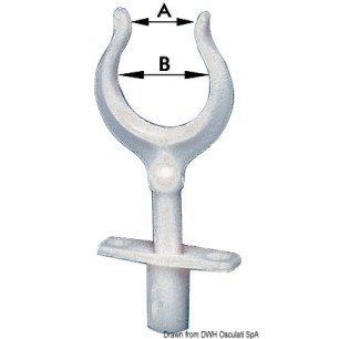 Dame de nage nylon 15x34 mm | EAN 8033137013553 Ref 34.432.00