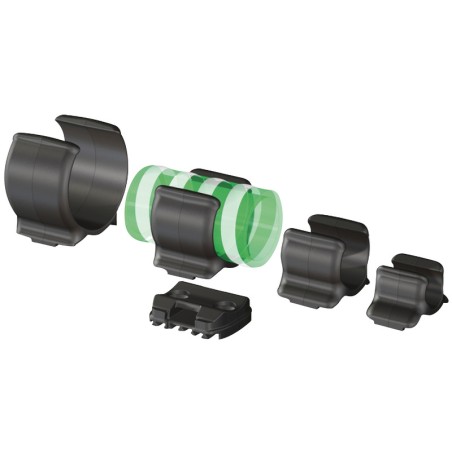 Clip TRUDESIGN noir 20-27 mm | EAN 8033137194283 Ref 34.360.20