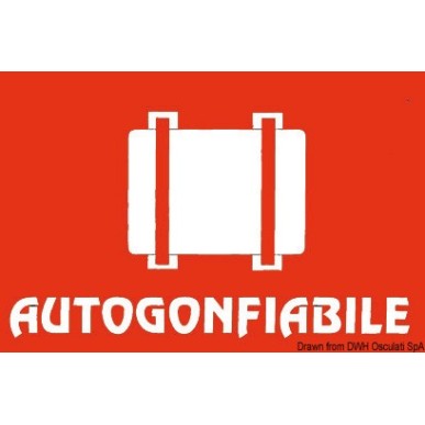 Autocollant réglementaire CE survie | EAN 8033137123689 Ref 35.464.02