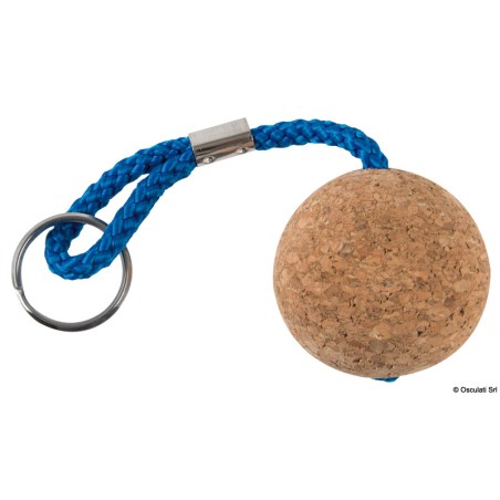 Porte-clés flottant liège boule 50 mm | EAN 8033137124631 Ref 35.841.00