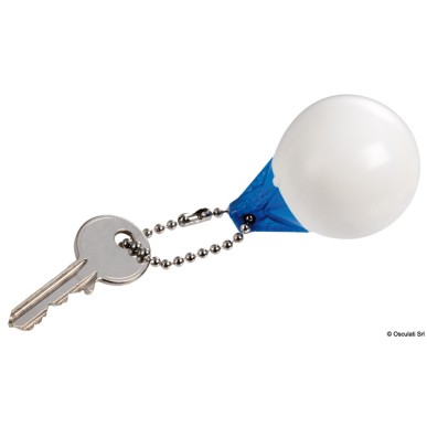 Porteclés pare-battage sphérique bleu/blanc | EAN 8033137124051 Ref 35.511.03