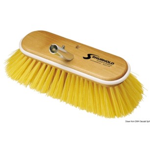 Brosse 10" fibres moyennes jaunes | EAN 703485209851 Ref 36.985.00