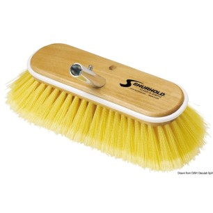 Brosse 10" fibres souples jaunes | EAN 703485209806 Ref 36.980.00