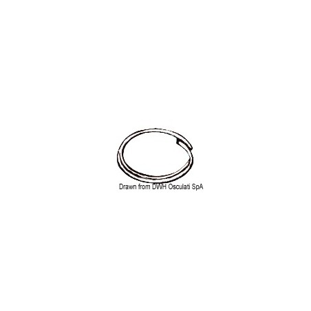 Anneaux inox 17x1 mm | EAN 8033137125027 Ref 37.106.02