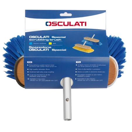 Balais special souple jaune Osculati 250 x 90 mm | EAN 8033137052330 Ref 36.634.03