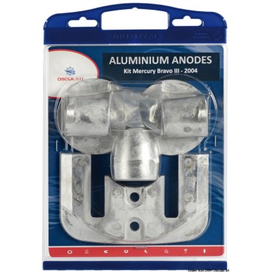 Kit anode Bravo III-04 zinc | EAN 8033837068662 Ref 43.362.00