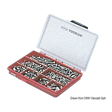 Boîte vis Compact 540 pcs  Ref 37.300.01