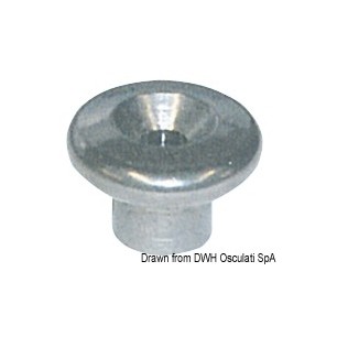 Bouton de capote tête grande AISI 316 12,5 mm | EAN 8033137125904 Ref 37.321.17