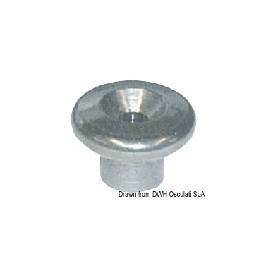Bouton de capote tête grande AISI 316 12,5 mm | EAN 8033137125904 Ref 37.321.17