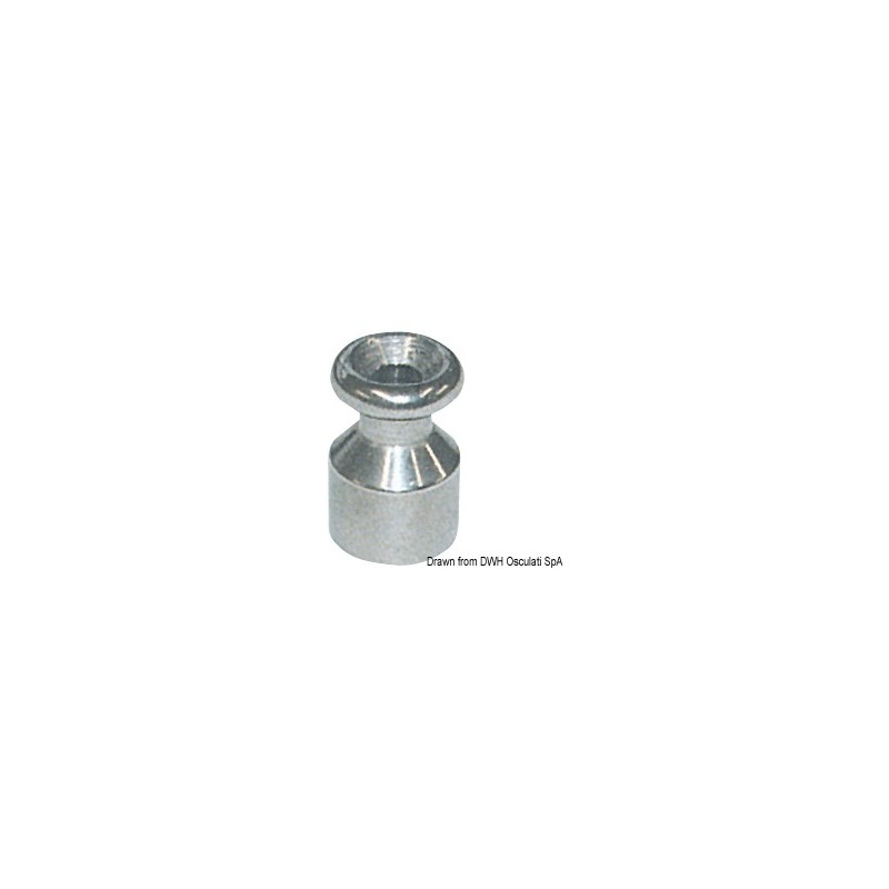 
Bouton de capote AISI 316 19 mm 

