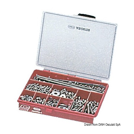 Boite vis moyenne 850 pcs  Ref 37.300.04