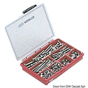 Boite vis Compact 600 pcs | EAN 8033137044281 Ref 37.300.02