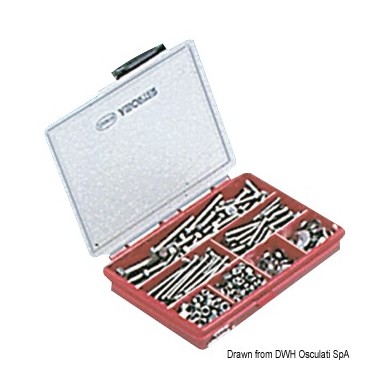 Boite vis Compact 600 pcs | EAN 8033137044281 Ref 37.300.02