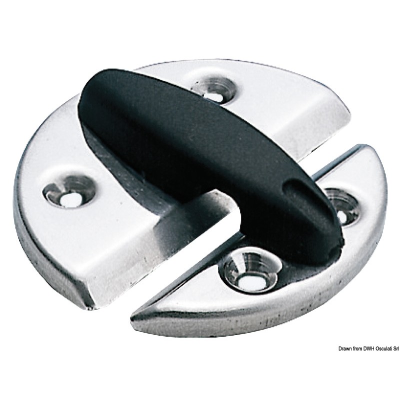 Ferme-porte inox/nylon 60 mm
Ferme-porte inox/nylon 60 mm