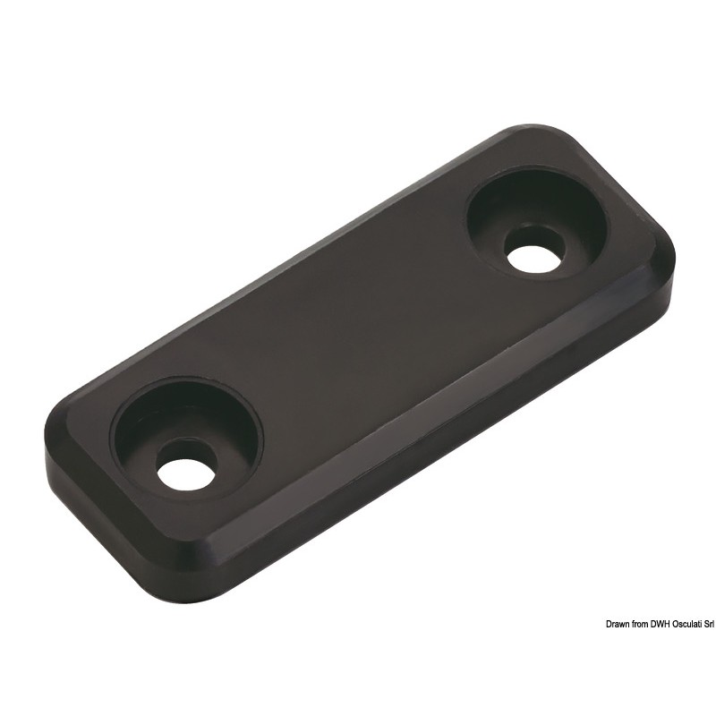 
Fermeture magnétique fixation sur plan noir 
