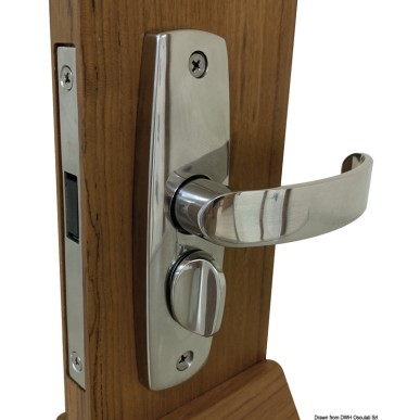 Serrure magnétique simple + blocage | EAN 8033137211690 Ref 38.130.02