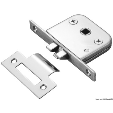 Serrure simple sans blocage | EAN 8033137126758 Ref 38.129.04