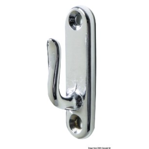 Crochet AISI316 poli 55 mm | EAN 8033137126574 Ref 38.102.10