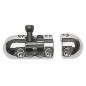
Verrou laiton chromé 85x31 mm 
