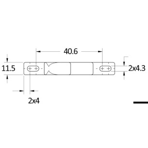 Fermeture poussée + crochet Grabber Ref 38.167.01